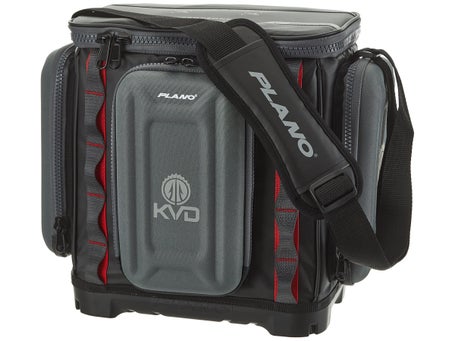 Plano Plab36700 KVD Signature Tackle Bag 3600 - Black Grey & Red