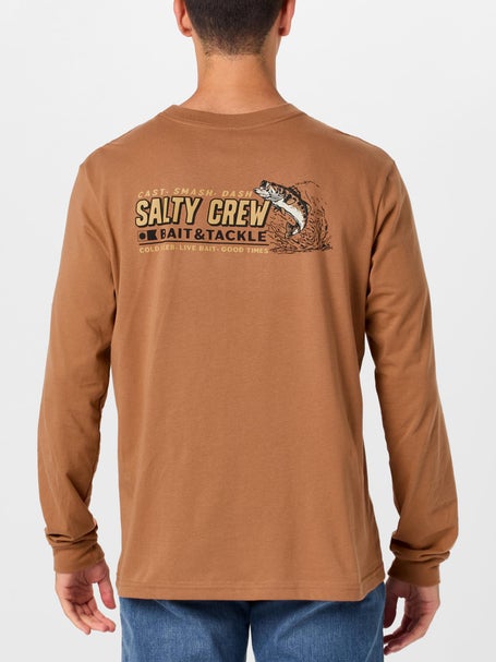 Salty Crew Live Bait Long Sleeve Shirt Sierra