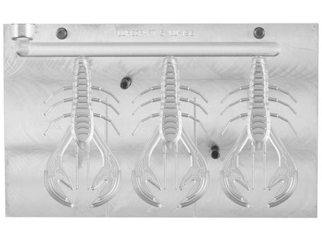 Aluminum Injection Soft Plastic Lure Mold For Fishing BAMF