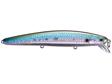 2) Lucky Craft Slender Pointer 112 MR Jerkbaits, Lot of 2 Salty Chartreuse  Shad