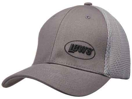 Lews Flexfit Hat Charcoal Small/Medium