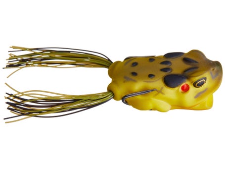 1*Frog Bait Frog Fishing Lures for Bass Topwater Double Hook Frog