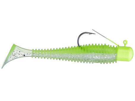 Lunkerhunt Fetch 4 1/2 inch Soft Paddle Tail Swimbait 3 pack
