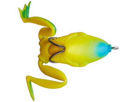 Lunkerhunt Lunker Frog Leopard Fishing Lure Carded Pack