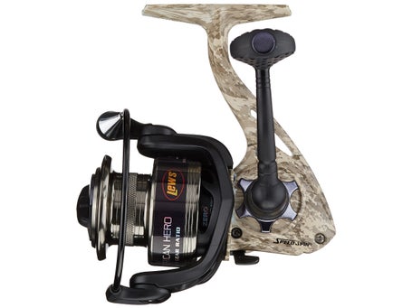 Lew's AHC300C Digital Camo American Hero Speed Spin Spinning Fishing Reel,  6.2:1