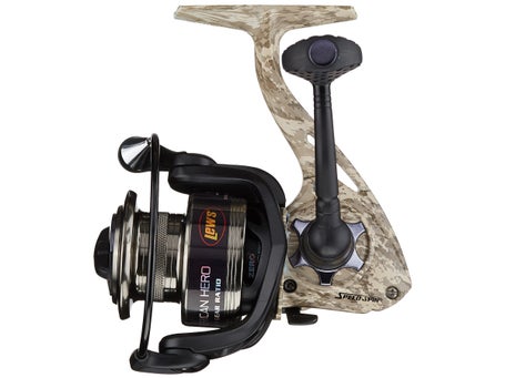 Lews American Hero Camo Speed Spin Spinning Reels