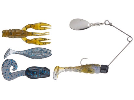 Lunkerhunt Pre-Rigged Finesse Swimbait 3 inch Paddle Tail Swimbait —  Discount Tackle