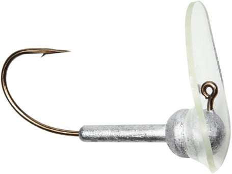 2) LUCK E STRIKE Walleye Scrounger Bucktail Jig Long Bill 1/8oz