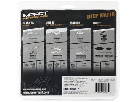 Academy Sports + Outdoors Lunkerhunt Impact Series Deep Water Combo Hard  Baits