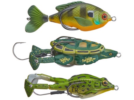 LunkerHunt Topwater Combo Dragonfly Lunker Frog Prop Fish Bait Lures  TOPCOM01