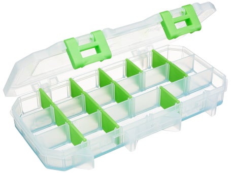 Lure Lock Tackle Box 1 Cavity Medium Clear/Green