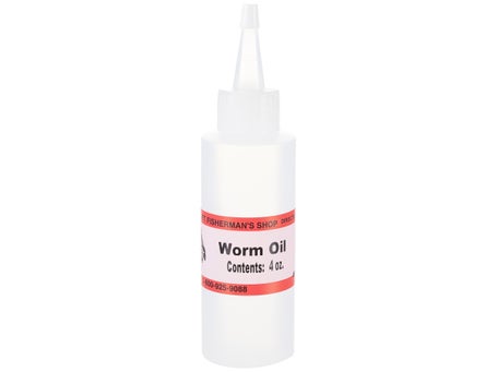 NEW 4 OZ WORM OIL UNSCENTED Lubrication Soft Plastic FOR WORMS CRAWS  Fishing
