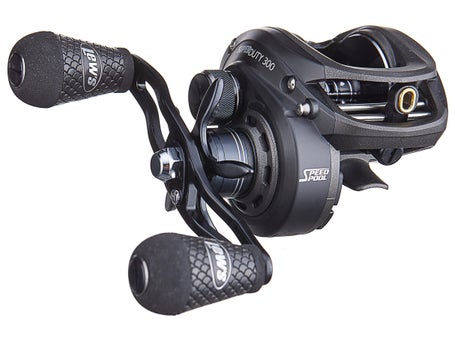 Lews Super Duty 300 LH, Throwback - Black Market - Swimbait Underground