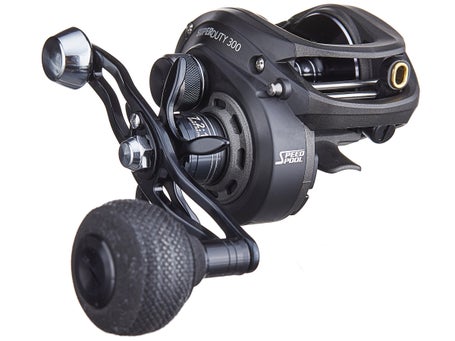 Saltwater Round Baitcasting Reel with Loud Bait Clicker for