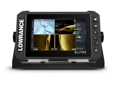 LOWRANCE Elite-7 CHIRP Fishfinder/Chartplotter Combo, without