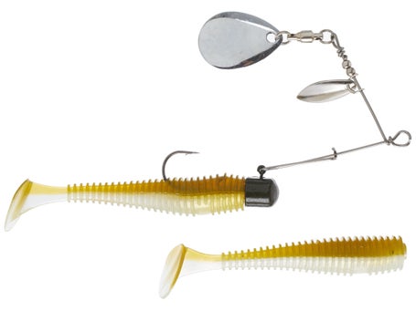 Lunkerhunt Pre-Rigged Finesse Worm Soft Bait, Fishing Lure for Bass  Fishing