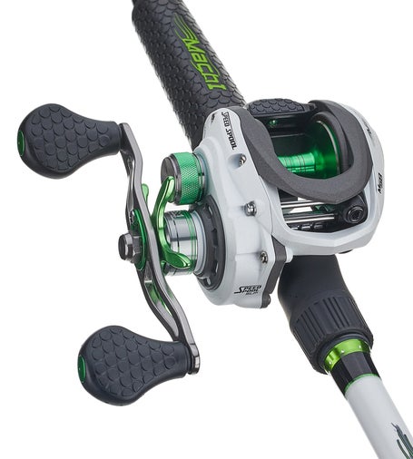 Lew's Mach 1-Speed Spool SLP 7 ft 2 in MH Casting Rod and Reel Combo