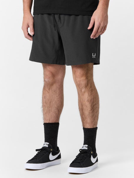 Huk Leeward Shorts Black Heather