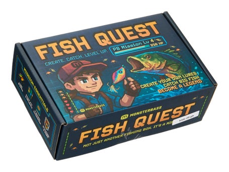 MONSTERBASS Fish Quest Create a Bait Fishing Kit