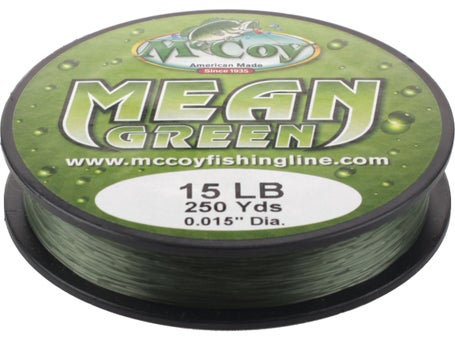 McCoy Super Spectra Braid Mean Green Premium Tight Weave Braided Fishing  Line (130lb Test (.019 Dia) - 150 Yards)