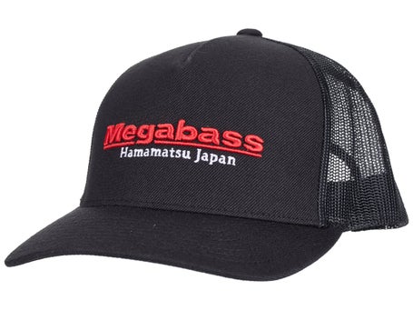 Megabass Brush Trucker Hat Black/White