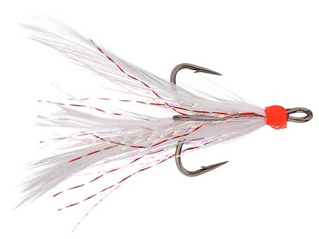 Saltwater With Feather Feathered Treble Hooks Treble Fishing Hooks