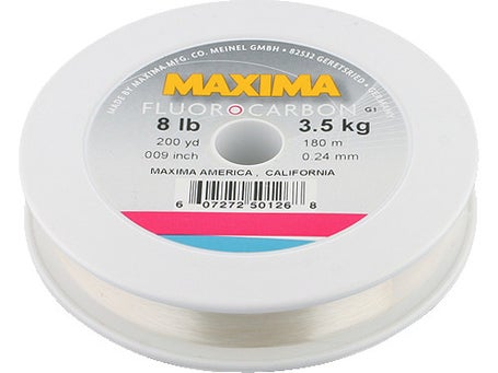 Maxima Fluorocarbon Line (12lb/25m/0.32mm)(White) – Landers Outdoor World -  Ireland's Adventure & Outdoor Store
