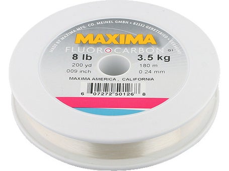 Maxima Fluorocarbon Fishing Line: One Shot