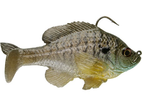 5 Bluegill Sunfish Perch Glide Swimbait 1.25 oz Realistic Glidebait