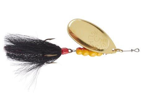 Mepps Black Fury In-Line Spinner, 1/2 oz, Dressed Treble Hook