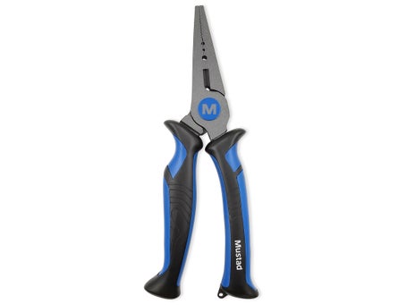 Mustad 8 Inch Heavy Duty Needle Nose Fishing Pliers