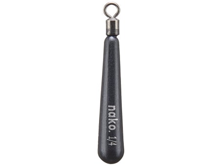 Nako Tungsten Skinny Free Rig Weights 5pk