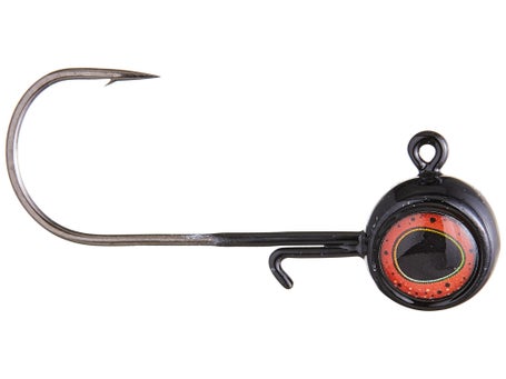 Northland Deep-Vee Jig, Black / 1/4oz.