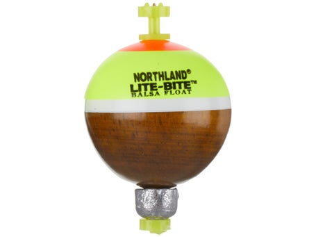 Northland Tackle Lite-Bite Weighted Round Bobber 2pk