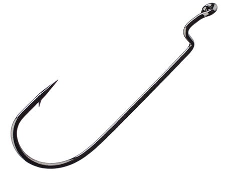  Owner American Straight Shank Worm Hook (5-Pack), 3/0, BLACK :  Worm Fishing Hooks : Sports & Outdoors