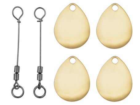 Owner Flashy Swimmer Kit Gold Colorado 4pk