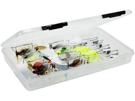  Customer reviews: Plano Elite Series Spinnerbait StowAway 3600,  Small, Transparent, Holds Up to 18 Individual Spinnerbait Lures,  Tangle-Free Bait Tackle Storage and Organizer, Utility Boxes for Fishing