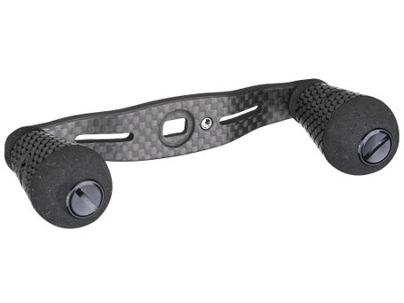Lews Custom Speed Shop 95mm Carbon Handle Round Winn