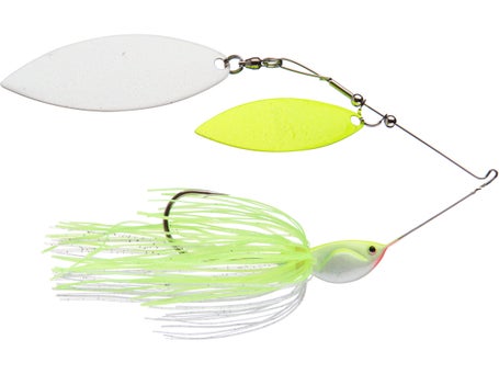 3/8 Oz Picasso Light Wire Double Willow Spinnerbait White Shad -  www. Bass Fishing Tackle in South Africa