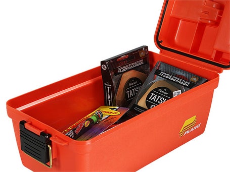 Plano Small Shallow Emergency Dry Storage Supply Box, Orange