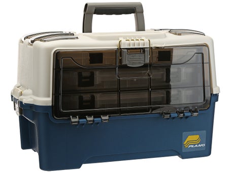 Buy Plano 723700 Hybrid Hip 3-Stowaway Tackle Box 3700 - Blue