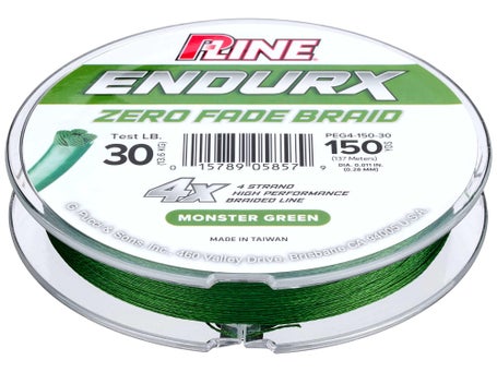 P-Line EndurX 4 Carrier No Fade Braid Monster Green