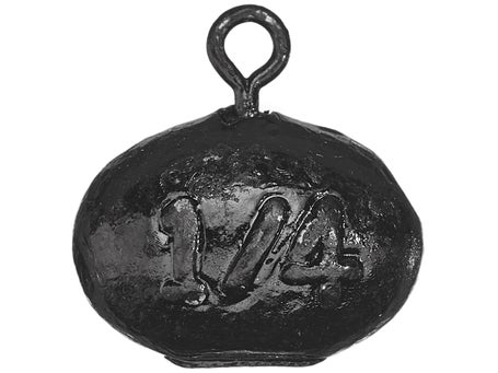 1st Gen Football Head Drop Shot Weights 6pk