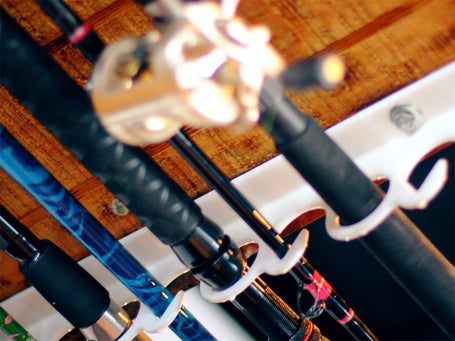 Piranha Overhead Horizontal Fishing Rod Rack Tackle Warehouse