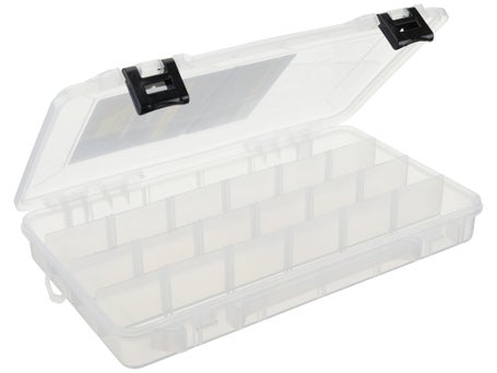 ProLatch Stowaway Large 3700 Clear Organizer Tackle Box, Clear