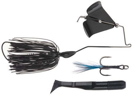 Pepper Commando Buzzbait Black 1/2