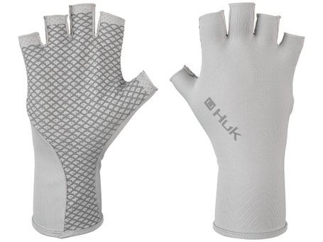Huk Pursuit Sun Gloves Harbor Mist