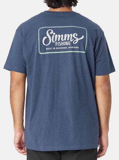 Simms Two Tone Short Sleeve Pocket Shirt