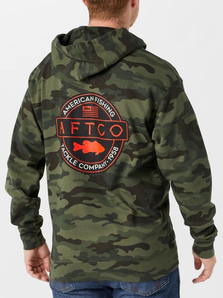 CONNEC LT Draftcamo Men's Fishing Pullover Hoodie