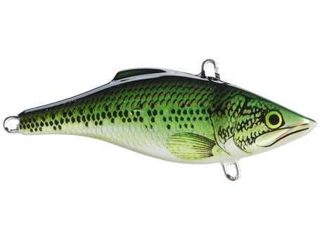 LOT OF 2 Rapala RNR-4 Rattlin Rap Lipless Bass Sinking Lure Plug SILVER  BLUE NEW